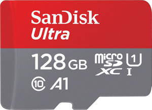 SanDisk Ultra 128 GB MicroSDXC Class 10 100 MB/s Memory Card - SanDisk