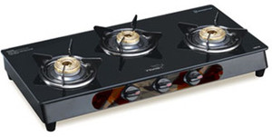 v guard gas stove 3 burner automatic