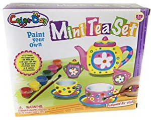 Little Helper Paint Your Own Mini Tea Set Ages 3 Paint Your