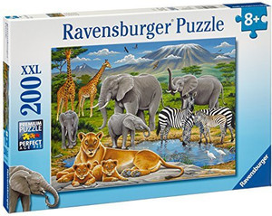 Ravensburger Animals Of The Savannah 200 Piece XXL Puzzle