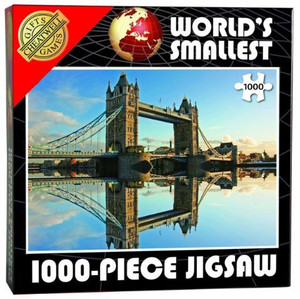 Puzzle 1000 Pièces Miniature - Les Ponts De Prague, Format Compact A3