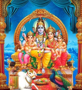 Lord Shree Shiv Pariwar Beautiful Vinyl Poster Paper Print - Religious  posters in India - Buy art, film, design, movie, music, nature and  educational paintings/wallpapers at 