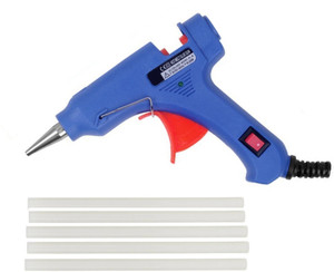 Fadman Blue Mini W Watt On Off Switch Indicator Hot Melt Gun With Free Glue Sticks