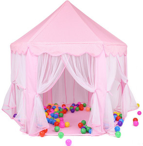 Pigloo Princess Castle Play Tent House for Girls Indoor Outdoor