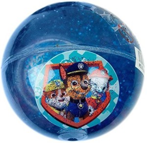 NICKELODEON Wdpplub/Itp Paw Patrol Glitter-Filled and Blue Flashing Light-Up Bouncy Ball, 6. 5 Cm Diameter - Wdpplub/Itp Paw Patrol Glitter-Filled Red and Blue Flashing Light-Up Bouncy Ball, 6. 5 Cm Diameter .