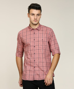 LP LOUIS PHILIPPE Men Checkered Casual 