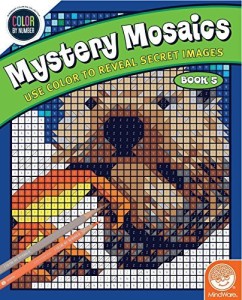 MindWare Color by Number Mystery Mosaics: Book 3 