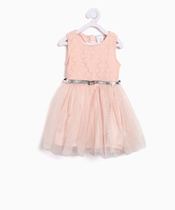 612 League Girls Midi Knee Length Casual Dress Price in India