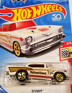Hot wheels 57 chevy valentine sale