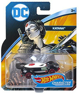 Hot Wheels DC Universe Katana Character Car - 1:64 Scale Die-Cast Vehicle