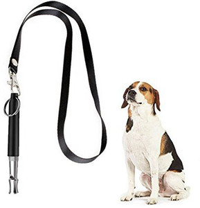 Red 2 Pack Adjustable Pitch Ultrasonic Training Tool Silent Bark Control for Dogs- Pack of 2 PCS Whistles with 2 Free Lanyard Strap Dog Whistle to Stop Barking, 