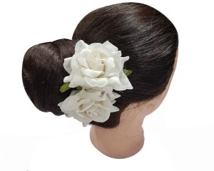 AASA White Rose Hair Clips For Women And Girls Used For Party And Wedding  Hair Clip Price in India - Buy AASA White Rose Hair Clips For Women And  Girls Used For