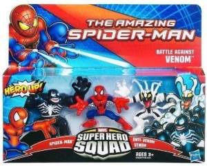 Marvel Super Hero Squad RARE ANTI-VENOM White Black from Battle Against Venom 