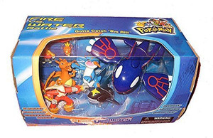 POKEMON Pokemon Mini Figure Battle Pack Fire Type Vs Water Type
