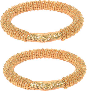 City Gold Copper Gold-plated Bangle Set 