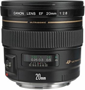 canon 20mm prime lens