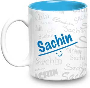 My Gifts Zone Sachin Name Gift Ceramic Inside Blue Gifts For Birthday  Ceramic Coffee Mug Price in India - Buy My Gifts Zone Sachin Name Gift  Ceramic Inside Blue Gifts For Birthday