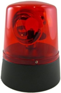4 1/4 Flashing Mini Red Beacon Light. Fun Express 
