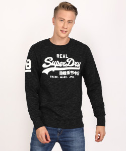 Superdry Printed Crew Neck Casual Men 