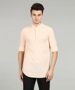 Spykar Men Solid Straight Kurta - Buy 