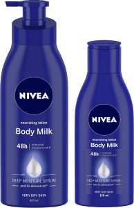 Communistisch Behandeling Mentor NIVEA Body Milk Nourishing Body Lotion 400ml & 120 ml - Pack of 2 - Price  in India, Buy NIVEA Body Milk Nourishing Body Lotion 400ml & 120 ml - Pack  of