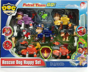 AS TOYS PAW PETROL RESCUE HAPPY DOG SET - PAW PETROL RESCUE HAPPY DOG