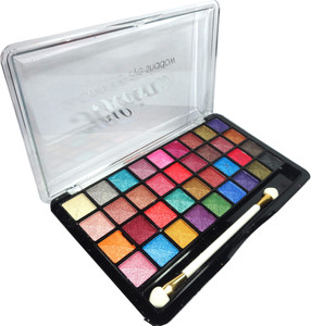Miteno Shimmer Hexia 26 In 1 Eyeshadow Palette 26 G Price In India Buy Miteno Shimmer Hexia 26 In 1 Eyeshadow Palette 26 G Online In India Reviews Ratings Features Flipkart Com