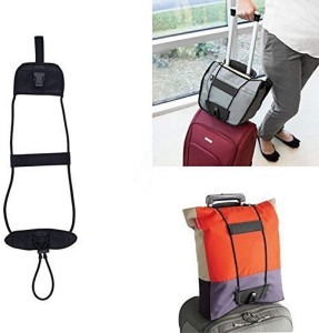 Bags & Purses Luggage & Travel Luggage Straps Trolley Bag Bungee Hand Luggage Attachment on Suitcase Luggage Strap Trolley Travel No More Slipping Bags 