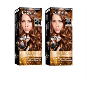 L'Oréal Paris Excellence Fashion Highlights Hair Color, Pack of Two ,  Caramel Brown - Price in India, Buy L'Oréal Paris Excellence Fashion Highlights  Hair Color, Pack of Two , Caramel Brown Online
