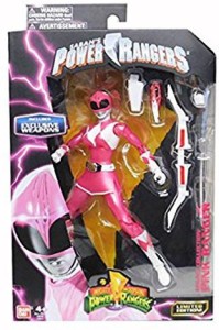 METALLIC PINK & YELLOW RANGER 6.5" Power Rangers Legacy figure w/ weapons bow 