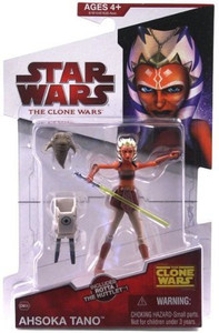 STAR WARS Clone Wars Ahsoka Tano with Rotta the Huttlet 3-3/4 Inch ...