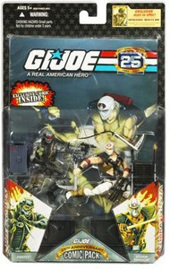 G.I. JOE Hasbro 25th Anniversary 3 3/4 Wave 6 Action Figure Sgt. Rock and Roll (Machine Gunner