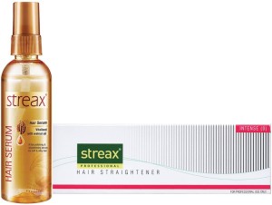 Streax Hair Serum and Hair Straightener Cream Combo Price in India - Buy Streax  Hair Serum and Hair Straightener Cream Combo online at 