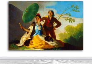 Tamatina Tamatina Canvas Painting The Parasol Francisco De Goya