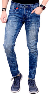 RPMG DENIM Slim Men Light Blue Jeans 