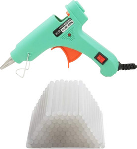 Fadman Turquoise Mini Hot Melt Glue Gun Watt On Off Switch Indicator With Adhesive Hot