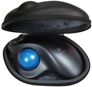 WERJIA Hard EVA Travel Case for Logitech Ergo m575/M570 Wireless Trackball Mouse 