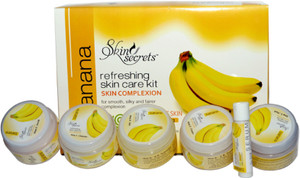 Top Banana Skin Care Products For Puppies Reference: Skin Secrets Banana Skin Care Kit 310G Price In India
