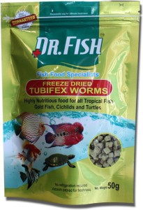 Dr Fish FREEZE DRIED TUBIFEX WORMS 0.05 kg Dry New Born, Young, Adult, Senior Fish Food Price in India - Buy Dr Fish FREEZE DRIED TUBIFEX WORMS 0.05 kg Dry New Born, Young, Adult, Senior Fish Food online at Flipkart.com