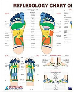 Reflexology - V.Card Hindi - Foot/Hand 100 Pic: Buy Reflexology - V