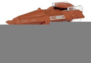 Star Trek Bajoran Freighter Model with Magazine #101 by Eaglemoss 