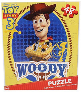 PIXAR Disney s Toy Story 3 Woody Cowboy Portrait Kids Puzzle (48pc ...