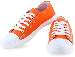 NYN Canvas Shoes For Men - Buy Orange 