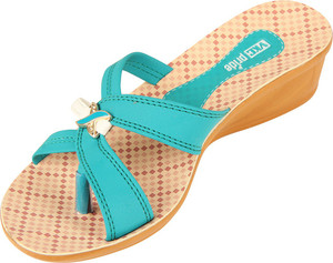 VKC pride Women Blue Wedges - Buy VKC pride Women Blue Wedges Online at  Best Price - Shop Online for Footwears in India | Flipkart.com