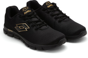 LOTTO VERTIGO BLK RUNNING SHOES For MEN
