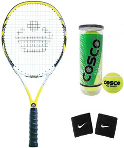 COSCO Power Beam ( Senior Size ) Tennis Racquet ( Color on Availability