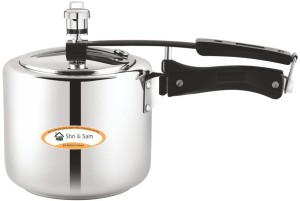 Serlium Small Pressure Cooker, 3 Liter Aluminum Alloy Pressure Cooker  18cm/7inch Bottom 3L Mini Pressure Cooker for Gas Stove Induction Cooker