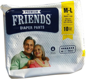 FRIENDS Pull ups / Adult Pant style Diaper 10 pcs Pack Adult Diapers ...