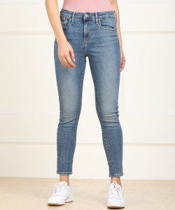 LEVI'S Skinny Women Blue Jeans - Buy 