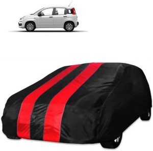 Black Breathable Full Car Cover for a Fiat Panda - Indoors & Outdoors